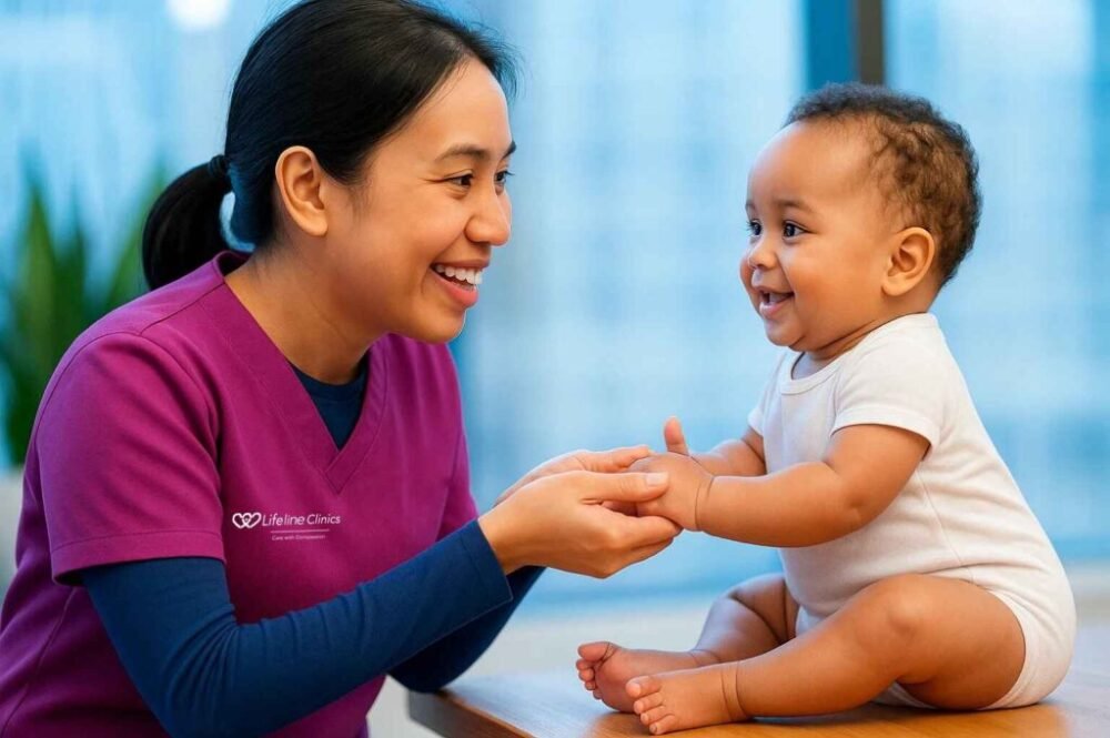 Awake moments aren’t a problem—our night nurses are available to handle feeding, comforting, and soothing throughout the night.